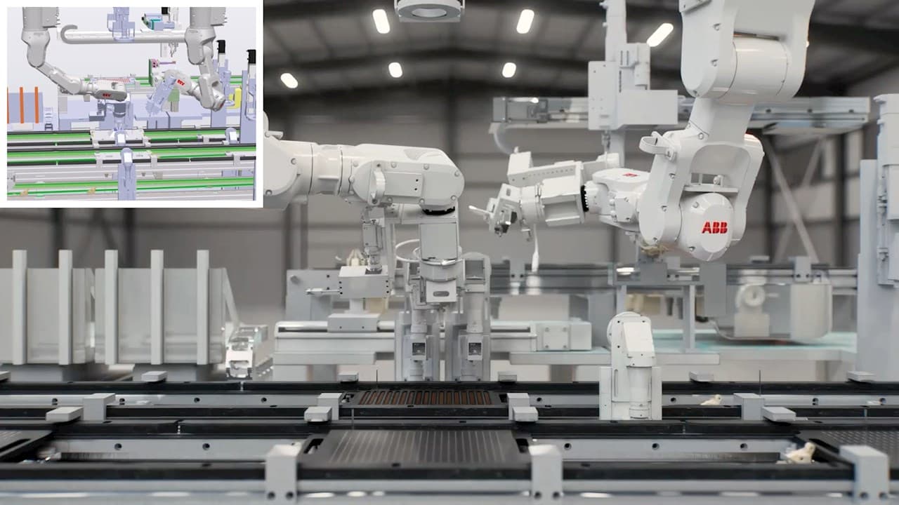 ABB: Physical AI simulation boosts ROI for factory automation